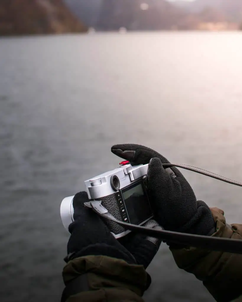 Fishing Gloves with Camera