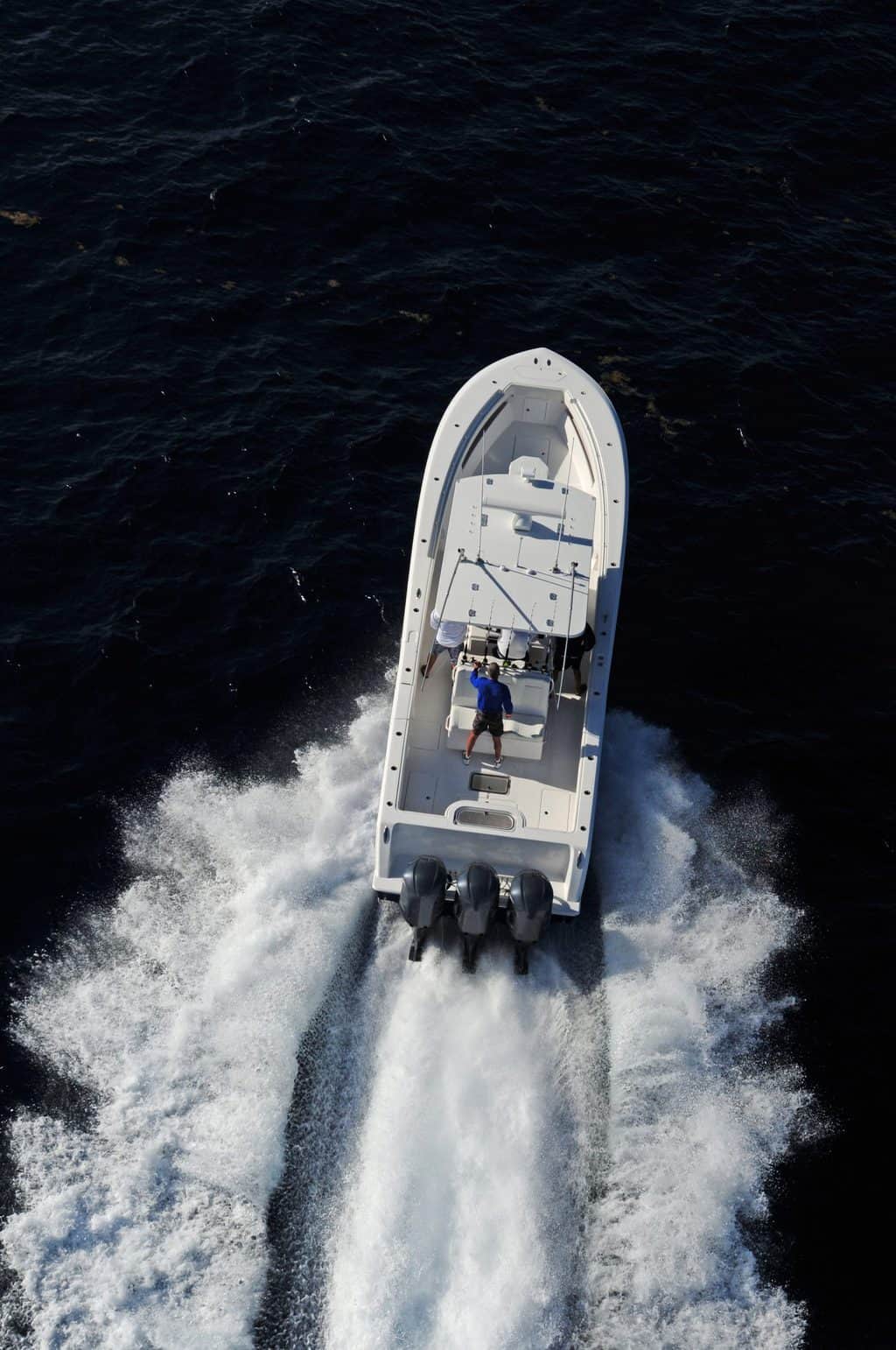 A sport fishing boat running in Atlantic Ocean. But what is sport fishing?