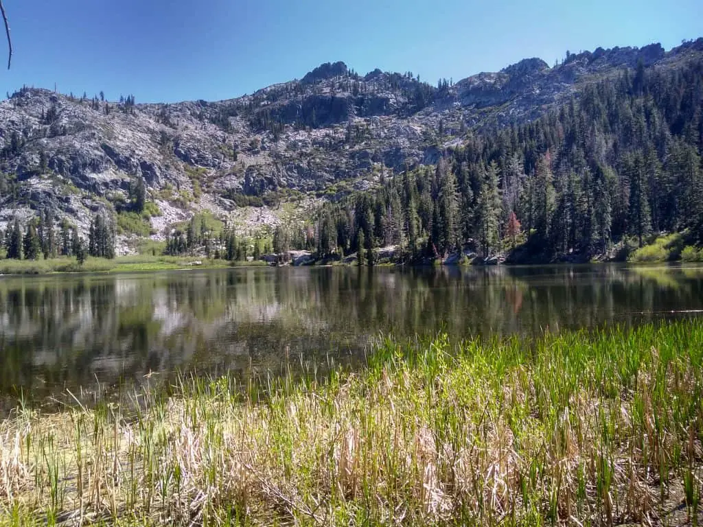 View of Wilderness in Trinity Alps California